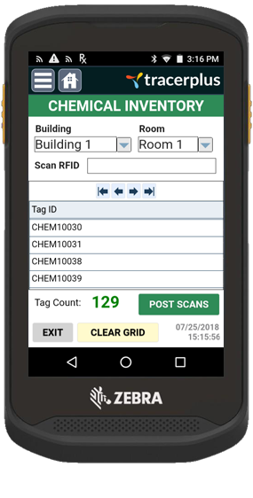 RFID Chemical Tracking - Mobile App Dev | TracerPlus