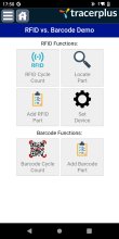 RFID vs Barcode Inventory Demo